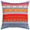 Bohemian Floral Wurf Kissenbezüge 40x40 Satz von 4 Hippie Boho Chic Kissenbezüge für Mädchen Frauen Bunte indische Native American Tribal Kissenbezüge Western Rustic Soft Dekorative Kissenbezüge