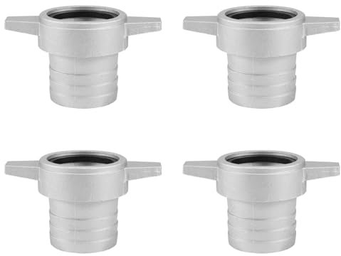 4X Raccords de Pompes à Clé de Connexion de Tuyau En de 2 Pouces avec Joint En Caoutchouc Raccord de Tuyau de Connecteur de Pompe