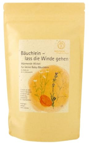 WACHSWERK Bäuchlein – lass die Winde gehen 12 Folien in Kreisform, 1 SchafWollVlies