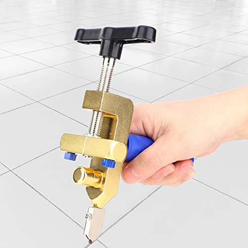 Tagliapiastrelle Manuale, 2 in 1 Tagliapiastrelle in Vetro Utensile Manuale Set Tagliavetro Kit per Tagliare lo Specchio Apripiastrelle Utensile da Taglio in Ceramica per la Casa Fai da Te Taglio di V