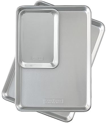 Nordic Ware Naturals 2-teiliges Bettlaken-Set mit 1/8-Zoll-Laken