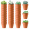CLIUNT Terracotta Plant Pots 30pcs, 3x3cm Small Clay Plant Pots for Diy painting with Drainage Hole, Mini plant Pots, Tiny Plant Pot for Nursery Seedlings, Succulent Plant Pot, Cactus Plants, Flowers