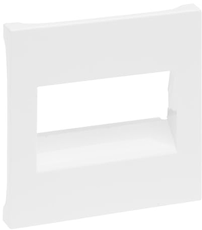 LEGRAND, SEANO Abdeckung RJ45 für 1- und 2-fach Datendosen, Farbe: Ultraweiß, 765154