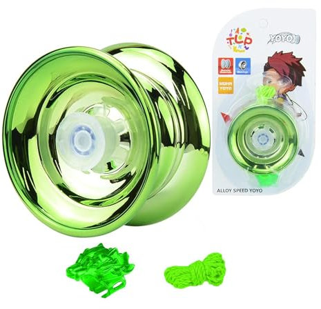 Yo Yo Ball - Responsives Jo-Jo-Spielzeug aus Legierung für Kinder und Erwachsene | Reaktionsfreudiges Yo-Yo für Kinder und Erwachsene, Geburtstagsgeschenk, Spielzeug für die Früherziehung im Kindergar