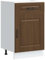 vidaXL Base da Cucina Kalmar Rovere Marrone in Legno Multistrato