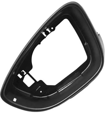 Spiegelkappen Ersatz Für Für J&etta 6 MK6 Für Für S&cirocco Für P&assat B7 Für C&-C Auto Rückspiegelhalter Verkleidung Glänzend Seitenspiegel Gehäuserahmen Rückspiegelgehäuse(Left Driver Side)