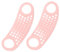 TOVINANNA Maschera Per Il Viso Con Cinturino in Silicone Per Il Mento Lifting A Forma Di V Per La Riduzione Del Doppio Mento Strumento Di Bellezza Per La Scultura Del Viso E