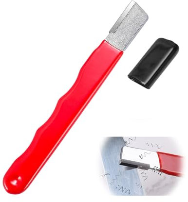 Garden Tool Sharpener, 5 Secateurs Sharpener, Rust-Proof Pocket Blade Sharpener for Secateurs Shears Scissors Knives, Portable Knife Sharpener, Multi-Purpose Garden Sharpening Tools