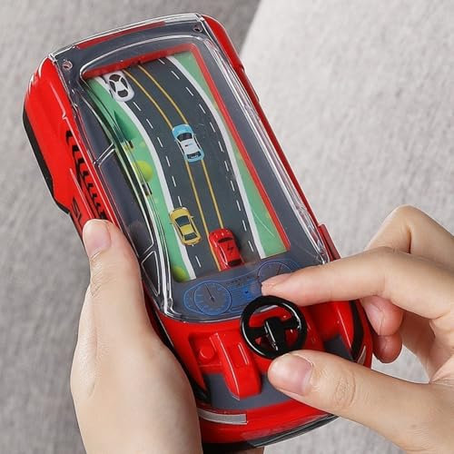 CWOQOCW Kids Simulation Driving Steering Wheel Toy Racing Game, Console Interactive Educational Toy Car, Adventure Games Speed Racing Toy For Toddlers(red)