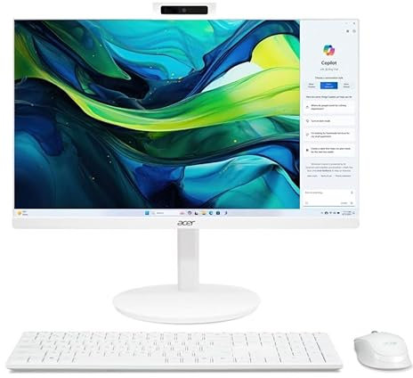 Acer Aspire C 27, C27-1E13U7UNH, All-in-One, 27 Display, Intel Core i7, 16GB RAM, 1TB SSD, Iris Xe Graphics