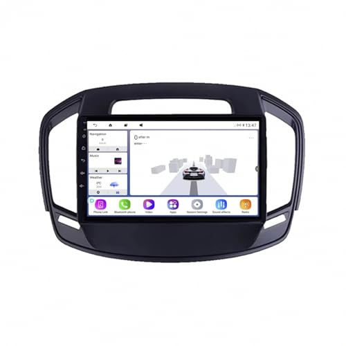 Autonavigationsgerät für Buick Regal 2013-2017 Android 15 9 Zoll Navigationsausrüstung mit Bluetooth GPS WiFi Fm UBS Für, 8 Core 8G+256G