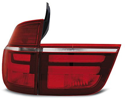 LED BAR RÜCKLEUCHTEN LDBME2 ROT WEIß