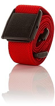 Olata Cintura Elastica Unisex Regolabile, Fibbia a Clip in Plastica | Cintura elasticizzata completamente regolabile con fibbia a clip in plastica, sicura e comoda ogni giorno.