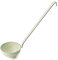 Riess Emaille Schöpflöffel Kochkelle Pastell Serie Küchentool zum Hängen (gelb, 9 cm)