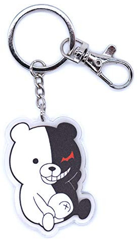 Anime Domain Danganronpa Schlüsselanhänger mit Chibi Figur (Monokuma)