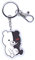 Anime Domain Danganronpa Schlüsselanhänger mit Chibi Figur (Monokuma)