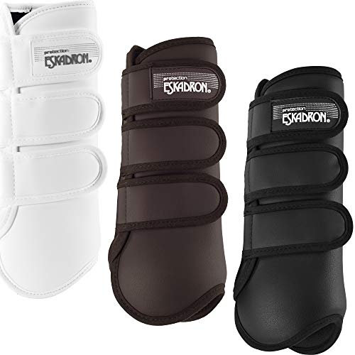 Eskadron Gamaschen Allround in 2er Set für hinten, Farbe:Darkbrown