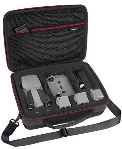Smatree 9,72 Liter Hartschale Koffer Kompatibel mit DJI Mavic Air 2 / DJI Air 2S und DJI Remote Controller Tasche (Drohne und Zubehör sind Nicht im Lieferumfang Enthalten)