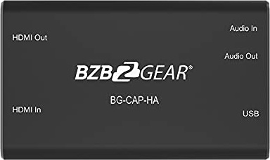 BZBGEAR USB 3.0 1080P FHD Powered HDMI Capture Card - BG-Cap-HA