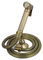 Alle Bronze Vintage Kupfer Hand-Toilettensitze Bidet-Sprühgerät mit Schlauch fester Basis Tragbares Toiletten-Bidet-Konservierungsmittel für Badezimmer
