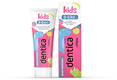 TOPPE Kinder Zahnpasta KIDS 0-6 Frucht-Denttica. 50ml