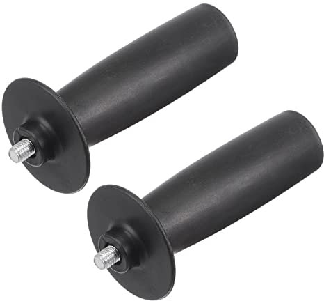 sourcing map 2Stk 8mm Gewinde Plastik Hilfsseite Handgriff Werkzeug für Trennschleifer