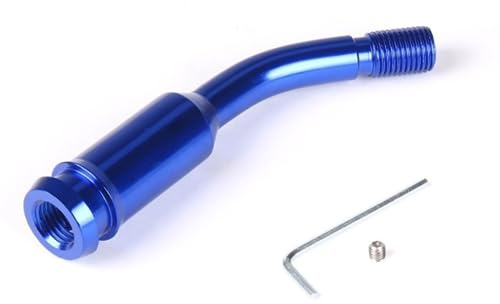 Viviance Auto Schalthebel Schaltknüppel Hebel Aluminium Schaltknauf Verlängerung kompatibel mit VW T4 1990-2003 - Blau