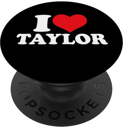 Ich liebe Taylor, ich liebe Taylor PopSockets Klebender PopGrip