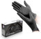 IEA Medical Nitrilhandschuhe XL Schwarz 100 Stück, Einweghandschuhe, Reißfest, Untersuchungshandschuhe, Latexfreie Handschuhe, Einmalhandschuhe