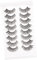 DOITOOL Faux Denses Et Moelleux Aspect Naturel 8 Paires D'extensions De Faux