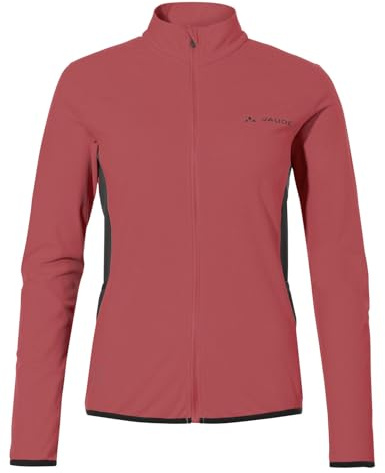 VAUDE Damen Langarm Fahrradtrikot Matera LS Tricot II, atmungsaktiv & schnelltrocknend, Passform: Slim fit, Brick, 36
