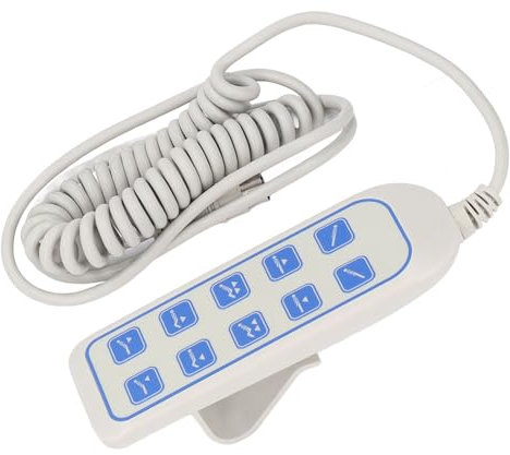 Spacnana Mando a Distancia para Silla Elevadora con Retroalimentación de Pasillo Doble, Clasificación IP66, 45W, 8 Pulsos, 4500 RPM, Colgar Cómodamente, Amplias Aplicaciones