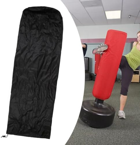 ReachMall Housse de sac de frappe imperméable pour l'extérieur, sac de frappe sur pied, housse de protection pour sacs de frappe autonomes (56 x 168 cm)