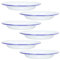 ABOOFAN Versatile Enamel Dinner Plates Vintage Plates Round Shape Enamelware for Fruit Snack Soup Salad for Household Camping