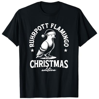 Ruhrpott Flamingo Christmas Edition Taube T-Shirt