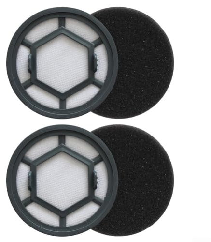 Lot de 2 filtres d'aspirateur de rechange compatibles avec les modèles sans fil pour maintenir l'air