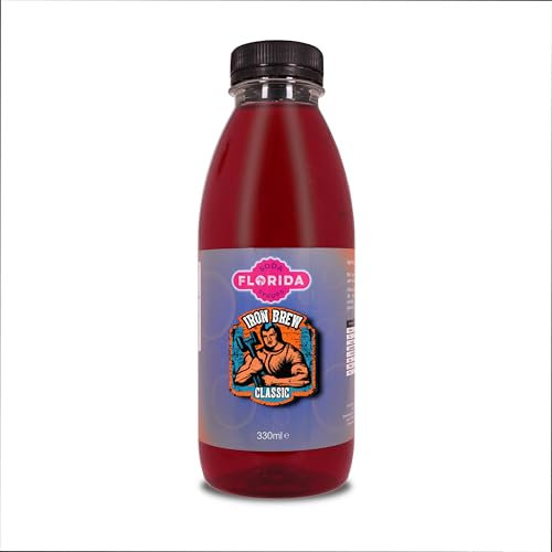 Florida Soda Syrup Compatible With Sodastream - Single Pack, Aspartame Free (330 ml (Pack of 1), Iron Brew