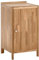 Outdoor-Küchenschrank Akazienholz braun schmal 50x50x90 cm mit Tür Venosa