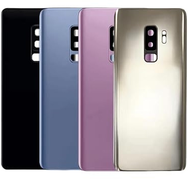 YOOOKOOO Coque Arrière Compatible pour Samsung Galaxy S9 Plus - Batterie Porte Logement Pièce Rechange (Bleu)