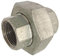 SOMATHERM FOR YOU, Raccord Union conique Femelle-Femelle 33/42 en fonte galvanisée N°340 - Résistant à la corrosion, idéal pour réseaux d'eau chaude et froide, compatible avec raccords galva