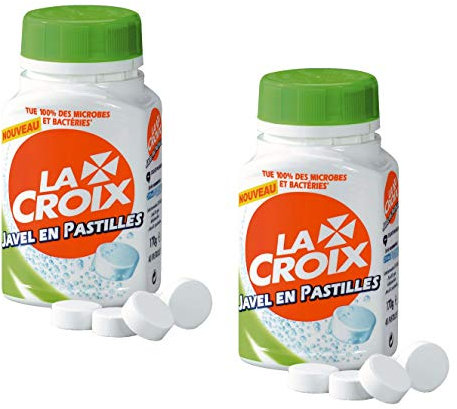 La Croix Javel en pastilles - Boîte de 40 - lot de 2