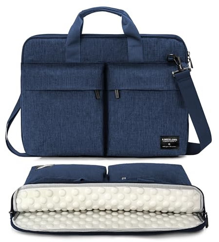 KINGSLONG Laptoptasche für 43.2 cm (17.3 Zoll) (43.2 cm (17.3 Zoll) Laptops, Schultertasche, Messenger-Tasche, leicht, für Laptop / Computer / Notebook / Ultrabooks, Tragetasche, HP, Toshiba