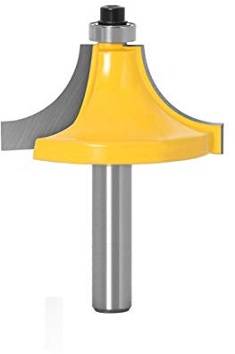 Xianglaa-bit de routeur, Ronde sur Bordures Toupie, Nettoyage Trimmer Mill extrémité Droite 1pcs Flush Trim, 8 mm Bit Shank Bois routeur, Haute qualité (Cutting Edge Length : 8X63)