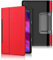 Kepuch Custer Funda para Lenovo Yoga Tab 11 YT-J706F,Slim Smart Cover Fundas Carcasa Case Protectora de PU-Cuero para Lenovo Yoga Tab 11 YT-J706F - Rojo