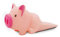 Bycc Bynn Cute Dog Stopper Silicone Door Stop Decorative Animal Doorstop Door Wedge (Pig - Pink)