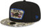 New Era 59Fifty Buffalo Bills Cap Basecap Baseballcap Flat Brim Fitted NFL-Cap (7 5/8 (60,6 cm) - schwarz)