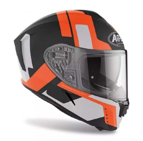 Airoh Unisex Sp Helmet, Orange, M EU