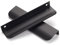 SYZOW Lot de 6 Poignée Invisible Noir Poignee de Meuble Cuisine Noir- poignee de cuisine Poignée de Porte Meuble Mat Entraxe 128mm