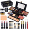 MORNECA Professionelles Make-up-Set für Damen, komplettes Set mit Spiegel, 58 Farben, All-in-One-Make-up-Geschenkset für Mädchen