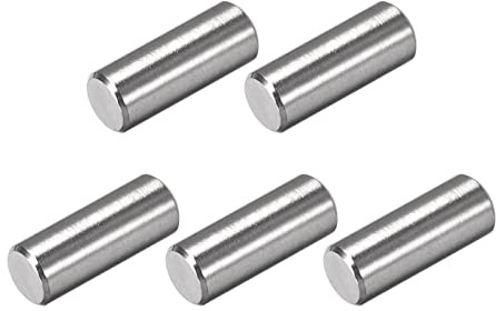 METALLIXITY 5Pz Tassello Perno 8x20mm Scaffale Supporto Pioli Fai da Te